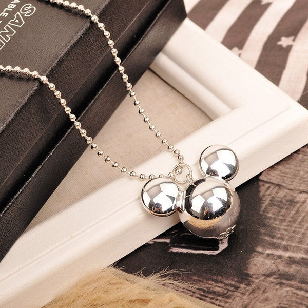 Mickey Solid Pendant necklace