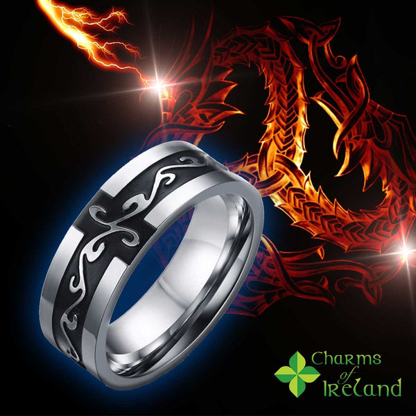 Unisex Modern Celtic Ring