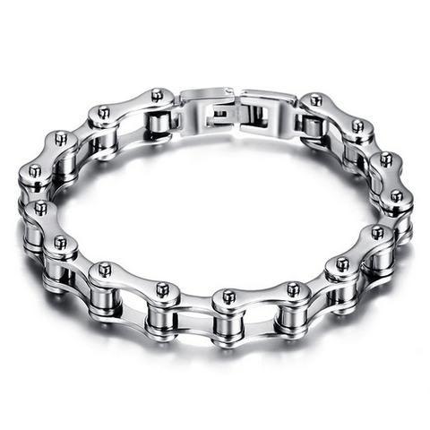 SILVER BICYCLE CHAIN