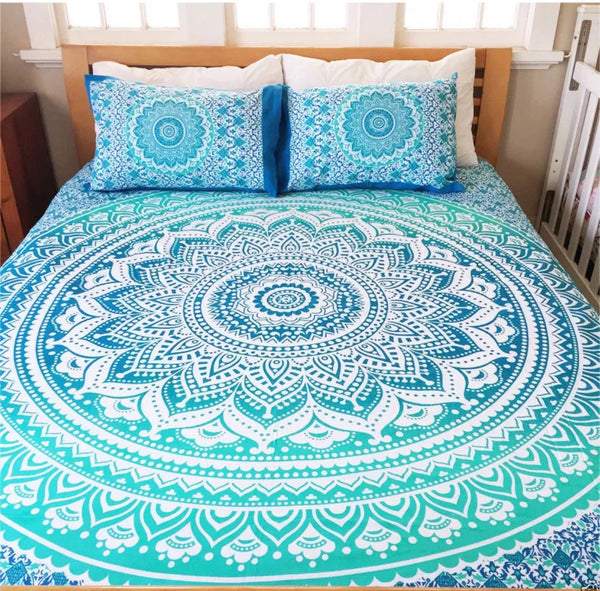 Mandala Queen Bed Cover 