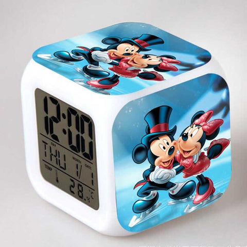 Mickey & Minnie Digital Multi-Function Alarm Clock