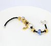 EUROPEAN STYLE YELLOW GOLD PLATED CHARM BRACELETS & BANGLES