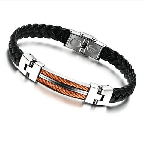 LEATHER BRACELET BANGLE