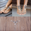 Barefoot Sandal Retro Silver Fashion Anklet