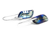 Genuine Rainbow Topaz Earrings