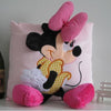 Luxury 2pcs 35*35cm Mickey and Minnie plush Cushion