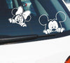 Mickey & Minnie Car Decal Stickers