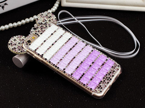 Mickey Crystal phone case for iPhone 5 & 6 Models