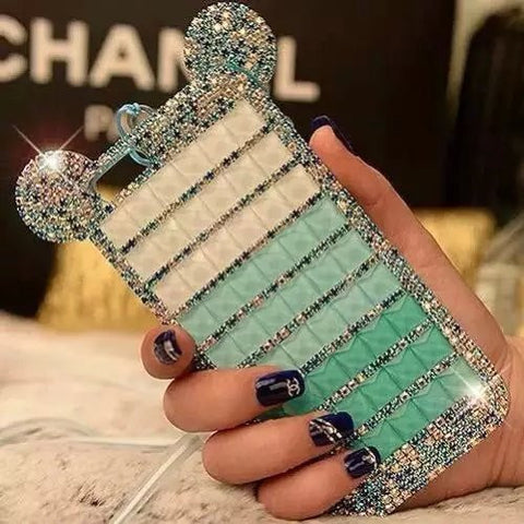 Mickey Crystal phone case for Samsung Models